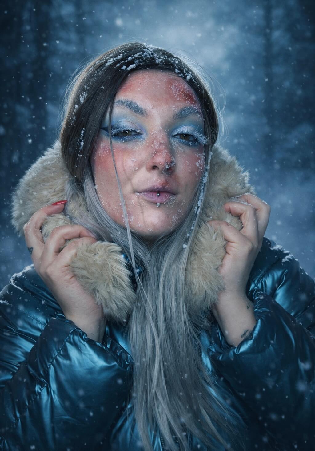 Corte profundo con textura