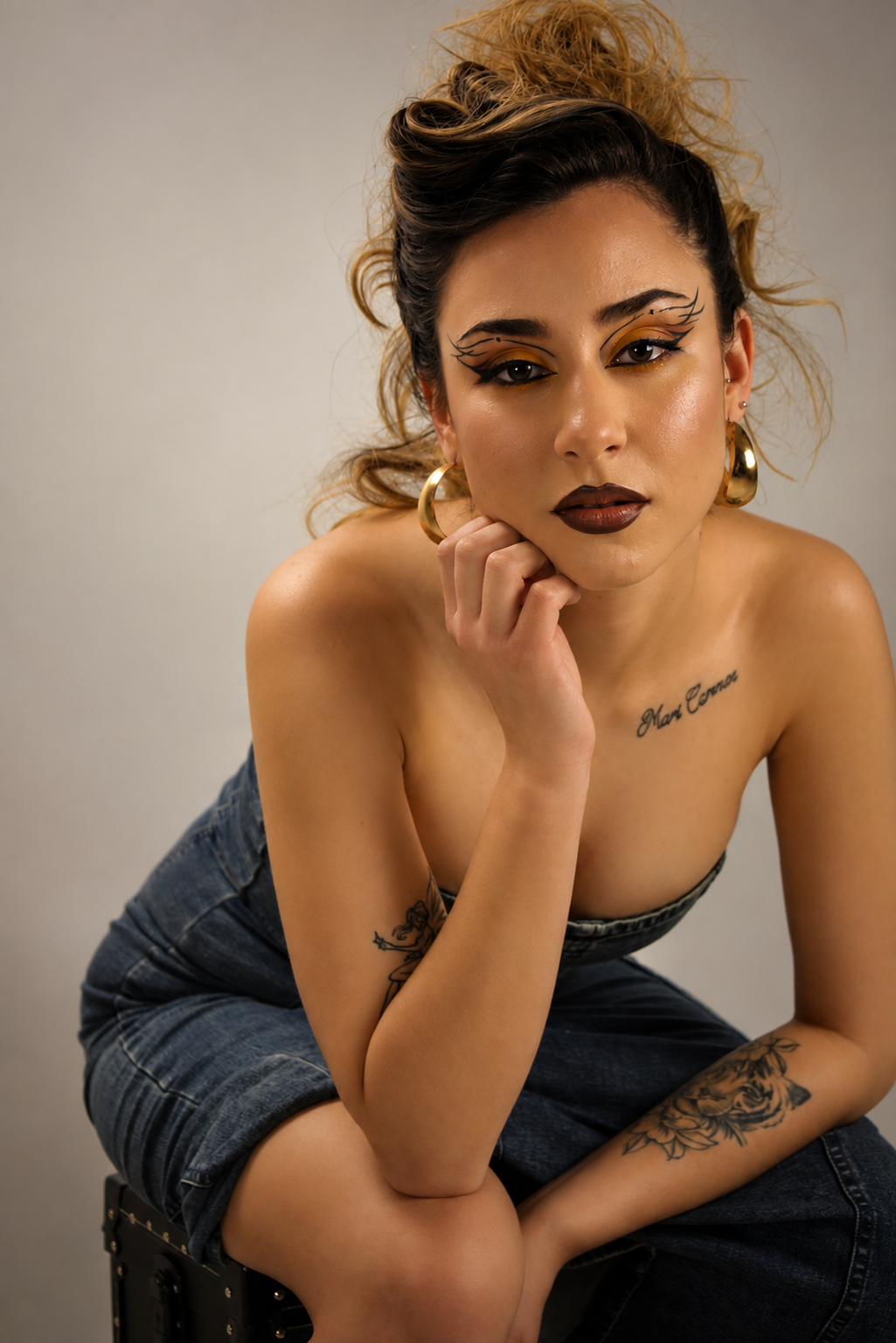 Maquillaje suave y luminoso