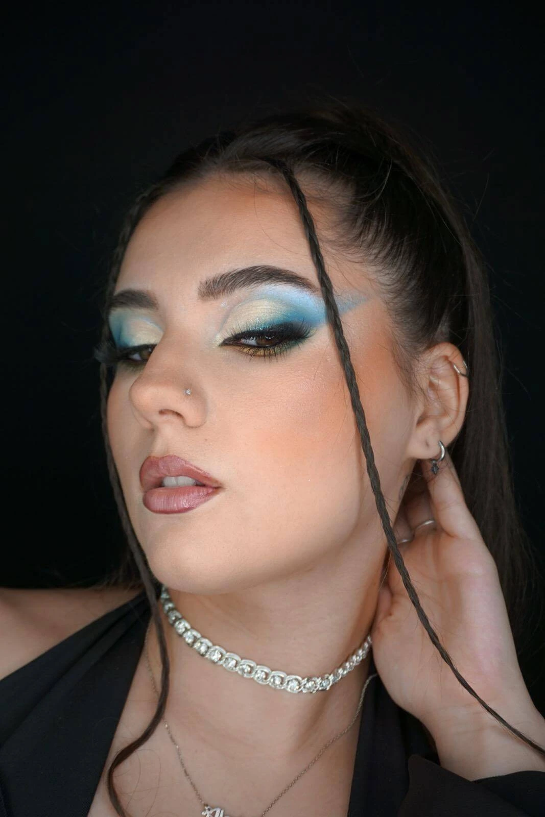 Maquillaje glam editorial