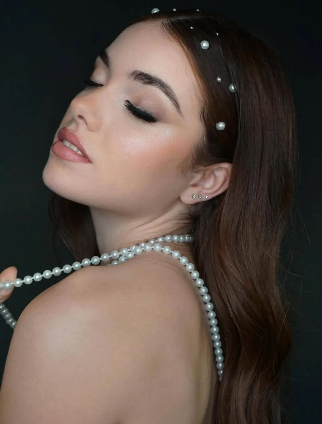 Novia maquillada por Desirée Moncada